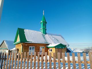 В поселке Октябрьский Пермского края торжественно открылась новая мечеть