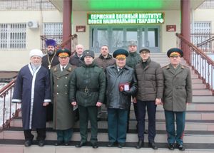 В Перми имамы приняли участие в праздновании Дня войск национальной гвардии